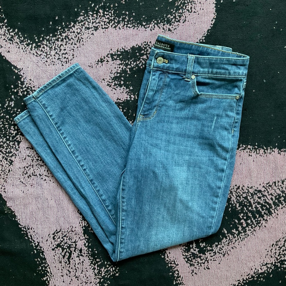 Blue Boyfriend Jeans